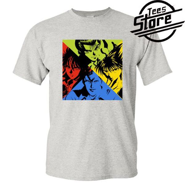 yu yu hakusho ghost files anime japan cartoon men's grey t-shirt size s to 3xl, White;black
yu yu hakusho ghost files anime japan cartoon men's grey t-shirt size s to 3xl, White;black