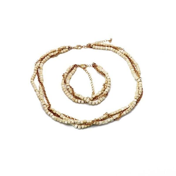earrings & necklace zwpon layered geometric cube stone strand twine choker bracelets set for women fashion jewelry wholesale, Silver
earrings & necklace zwpon layered geometric cube stone strand twine choker bracelets set for women fashion jewelry wholesale, Silver