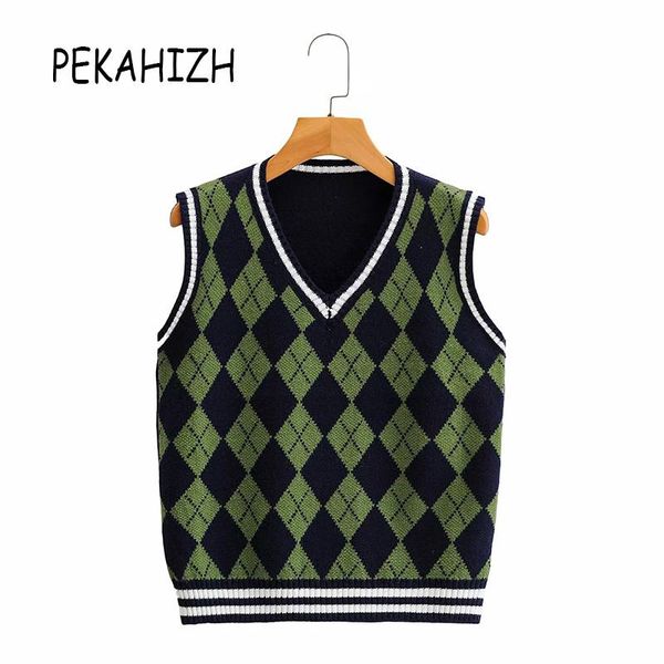 vintage v-neck green vest knitted sweater fashion slim sweet cute pullover casual loose chic 2021 women's sweaters, White;black
vintage v-neck green vest knitted sweater fashion slim sweet cute pullover casual loose chic 2021 women's sweaters, White;black