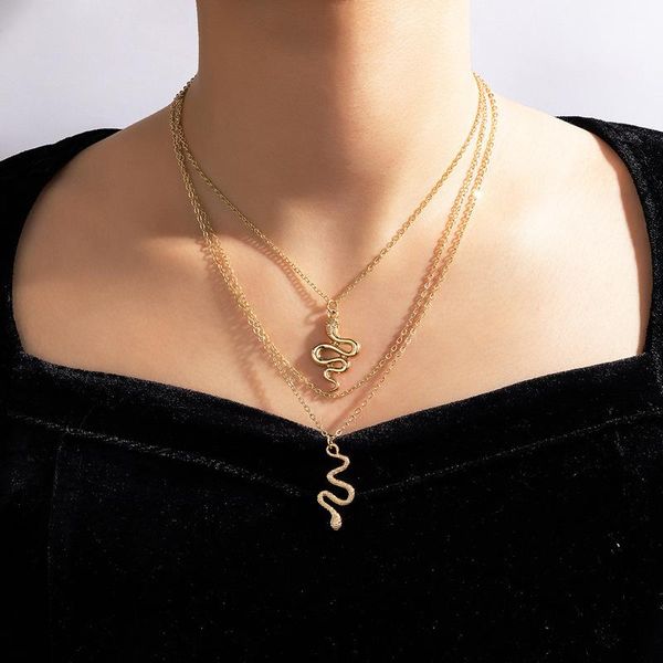 pendant necklaces gold color choker necklace for women 3 layers double snakes chain & pendants velvet chokers fashion jewelry, Silver
pendant necklaces gold color choker necklace for women 3 layers double snakes chain & pendants velvet chokers fashion jewelry, Silver