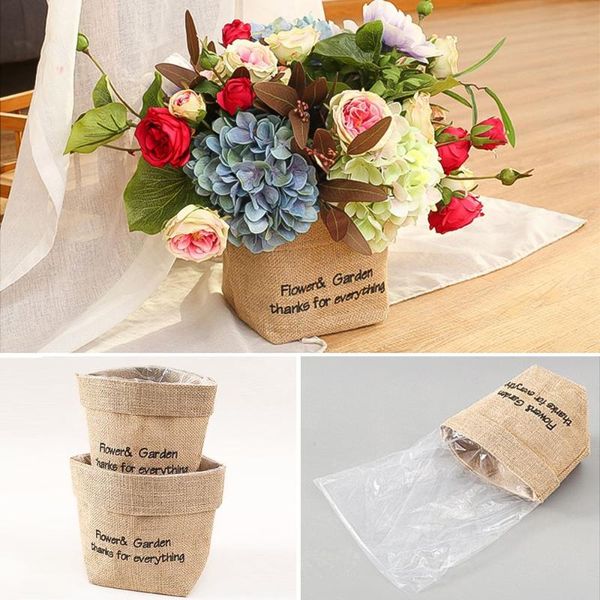 storage bags succulents planter pot washable kraft paper flowerpot creative deskflower pots reuseable multifunction jute bag
storage bags succulents planter pot washable kraft paper flowerpot creative deskflower pots reuseable multifunction jute bag