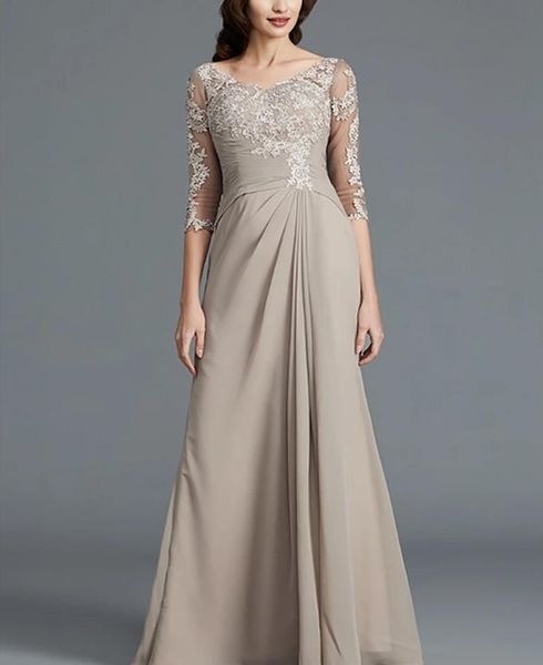 a-line mother of the bride dress elegant scoop neck floor length chiffon lace 3/4 sleeve with pleats appliques 2021 c108, Black;red
a-line mother of the bride dress elegant scoop neck floor length chiffon lace 3/4 sleeve with pleats appliques 2021 c108, Black;red