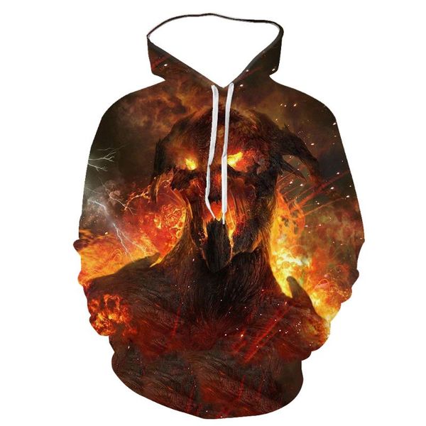 men's hoodies & sweatshirts 2021 and women's hoodie 3d color printing magma warrior series round tie hood long sleeve autumn winte, Black
men's hoodies & sweatshirts 2021 and women's hoodie 3d color printing magma warrior series round tie hood long sleeve autumn winte, Black