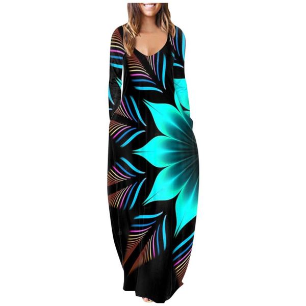 casual dresses plus size women dress 2021 flower print long sleeve maxi for lady autumn #t2g, Black;gray
casual dresses plus size women dress 2021 flower print long sleeve maxi for lady autumn #t2g, Black;gray