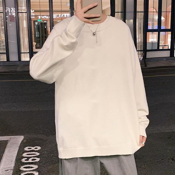 men's sweaters jumper crew-neck sweater long sleeve comfortable polyester knit korean stretwear loose fit christmas for men 5xl, White;black
men's sweaters jumper crew-neck sweater long sleeve comfortable polyester knit korean stretwear loose fit christmas for men 5xl, White;black