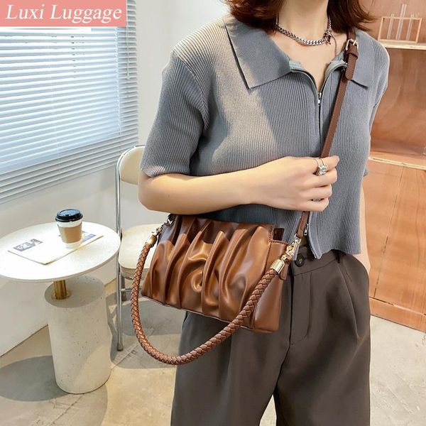 shoulder bags casual pleated pu leather women small handbags fashion solid color ladies daily underarm
shoulder bags casual pleated pu leather women small handbags fashion solid color ladies daily underarm