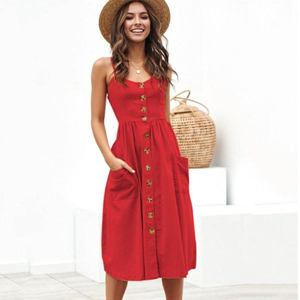 casual dresses bikoles summer solid sleeveless v neck lady camisole print dress backless empire floral buttons pockets women plus size, Black;gray
casual dresses bikoles summer solid sleeveless v neck lady camisole print dress backless empire floral buttons pockets women plus size, Black;gray