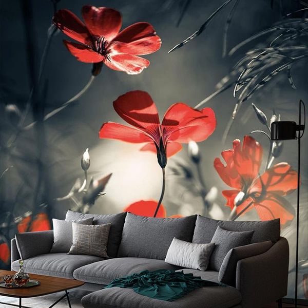 wallpapers bacal custom any size 3d mural wallpaper modern red flower scenery po wall painting living room theme el luxury decor
wallpapers bacal custom any size 3d mural wallpaper modern red flower scenery po wall painting living room theme el luxury decor