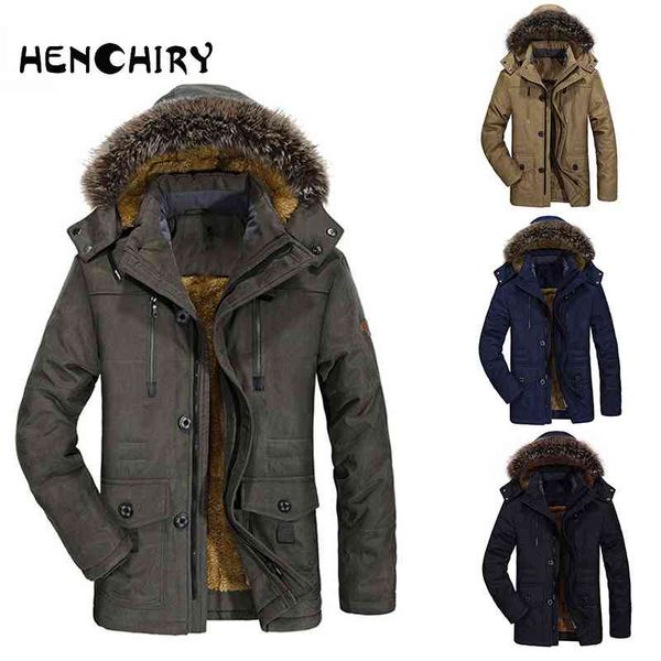 henchiry high-quality parka winter nieuwe mode nen militaire winddicht multi-pocket outdoor sport casual jassen et, Black
henchiry high-quality parka winter nieuwe mode nen militaire winddicht multi-pocket outdoor sport casual jassen et, Black