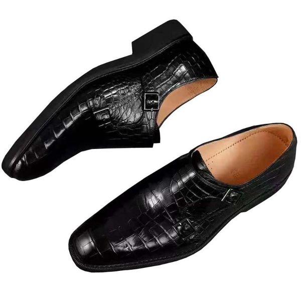 ouluoer men dress shoes crocodile leather male foirmal wedding groom, Black
ouluoer men dress shoes crocodile leather male foirmal wedding groom, Black