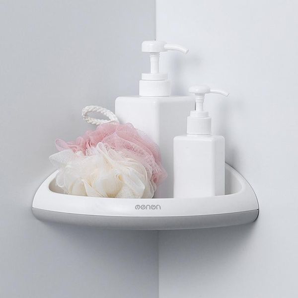 bathroom shelves creative wall-mounted corner shelf environmental protection drain triangle basket no punching plastic storage rack
bathroom shelves creative wall-mounted corner shelf environmental protection drain triangle basket no punching plastic storage rack