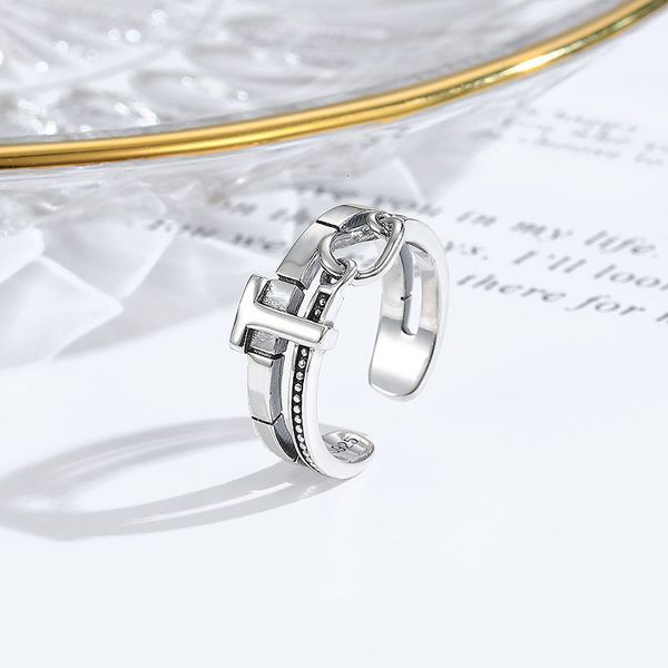 delicate ring korean version s925 pure silver t-word double layer interwoven , women's fashion personality simple
delicate ring korean version s925 pure silver t-word double layer interwoven , women's fashion personality simple