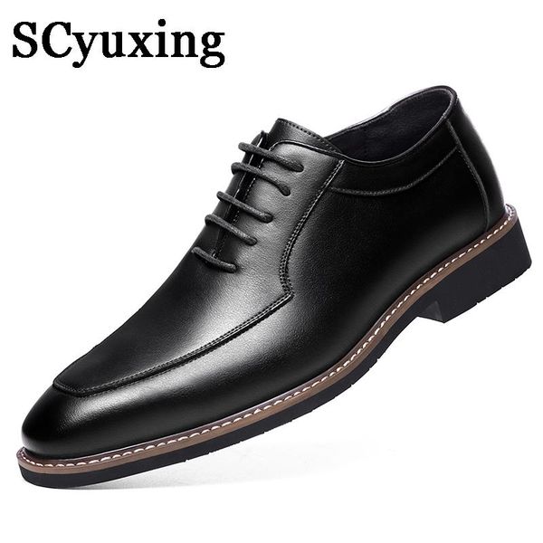 dress shoes 2021 autumn men's quality leather british business size 38-44 anti slip soft man mcrofiber, Black
dress shoes 2021 autumn men's quality leather british business size 38-44 anti slip soft man mcrofiber, Black