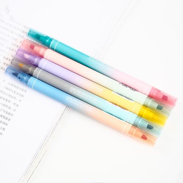 highlighters 5pcs/lot color on dual-side twin tips highlighter pen chalk marker fluorescent stationery office school supplies, Black;red
highlighters 5pcs/lot color on dual-side twin tips highlighter pen chalk marker fluorescent stationery office school supplies, Black;red