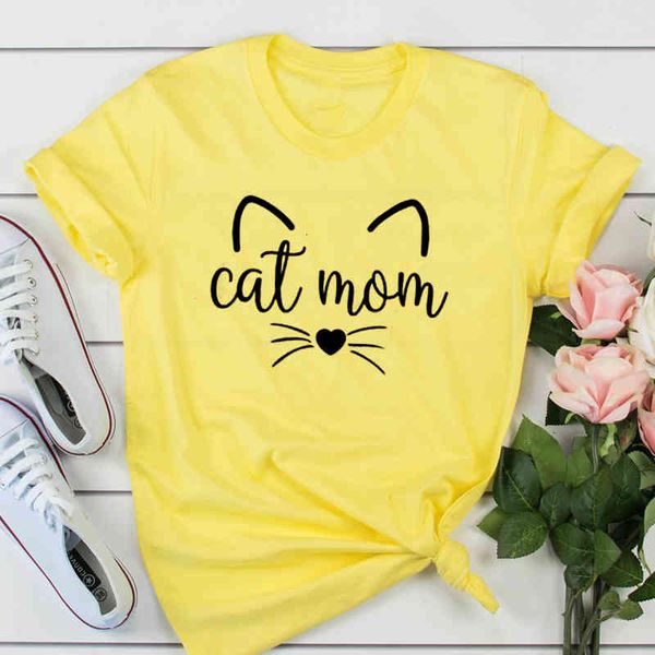 women's t-shirt cat mom graphic tees women kawaii meow aesthetic cats lover life tshirt pure cotton casual summer drop rmdv, White
women's t-shirt cat mom graphic tees women kawaii meow aesthetic cats lover life tshirt pure cotton casual summer drop rmdv, White