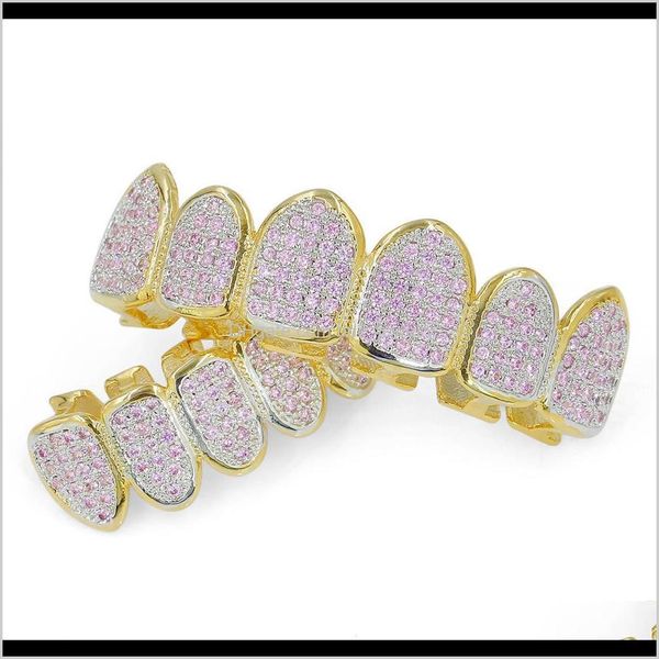 grillz dental body jewelry jewelryhiphop gold teeth grilllz all iced out micro pave pink cz stones womens bottom grills set drop deliver, Black
grillz dental body jewelry jewelryhiphop gold teeth grilllz all iced out micro pave pink cz stones womens bottom grills set drop deliver, Black