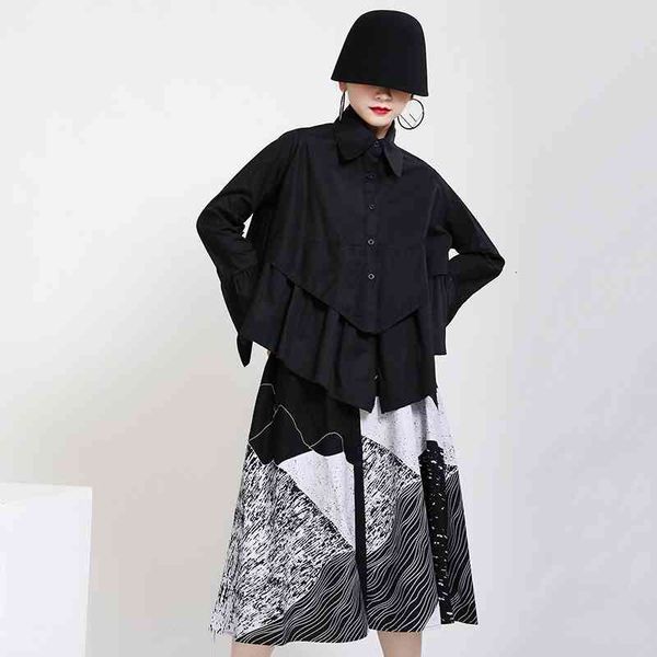 blouses msxu autumn and winter all-match fashion ragged women's pliss shirts, White
blouses msxu autumn and winter all-match fashion ragged women's pliss shirts, White