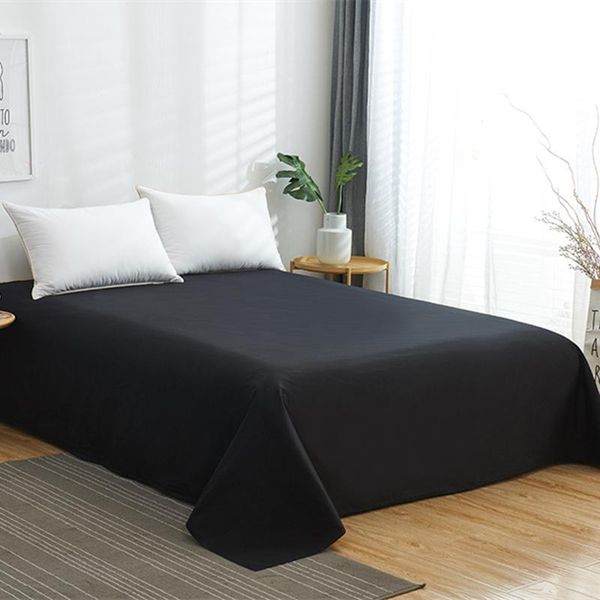 sheets & sets solid color flat sheet 100% cotton bed queen king size guest room / el bedspread
sheets & sets solid color flat sheet 100% cotton bed queen king size guest room / el bedspread