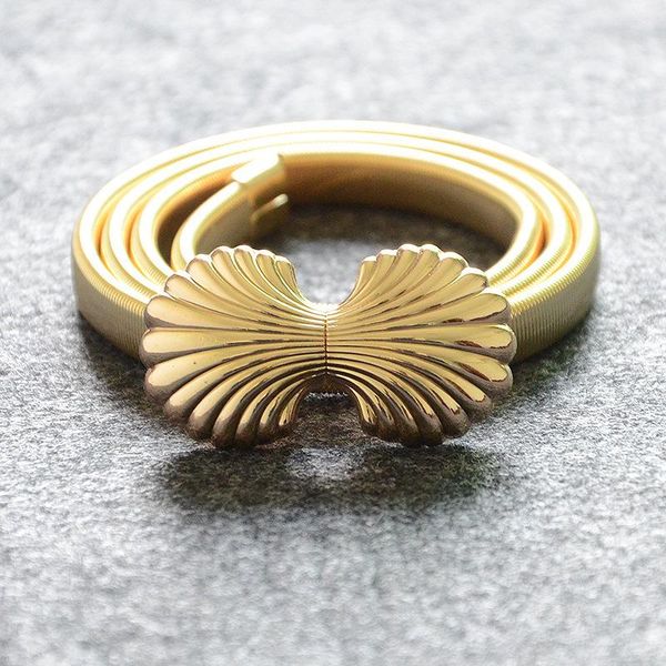 belts gold metal for women elastic golden flower female luxury waist chain cinch decorated, Black;brown
belts gold metal for women elastic golden flower female luxury waist chain cinch decorated, Black;brown