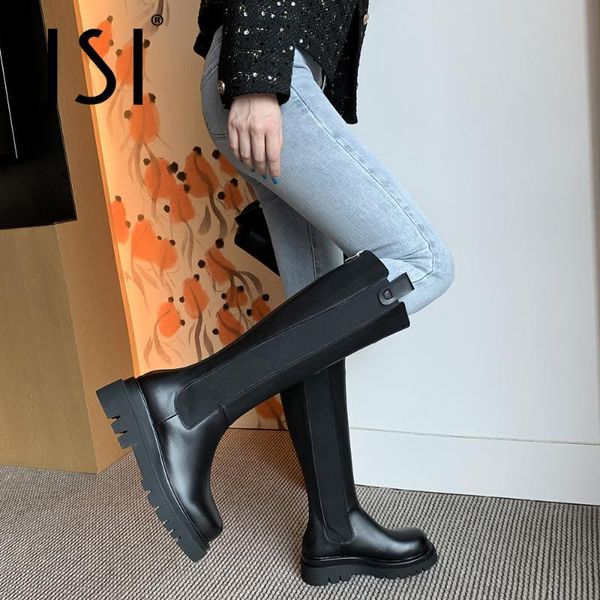 boots jsi winter warm knee-high woman black round toe platform thick bottom zipper genuine leather long boot shoe jo771
boots jsi winter warm knee-high woman black round toe platform thick bottom zipper genuine leather long boot shoe jo771