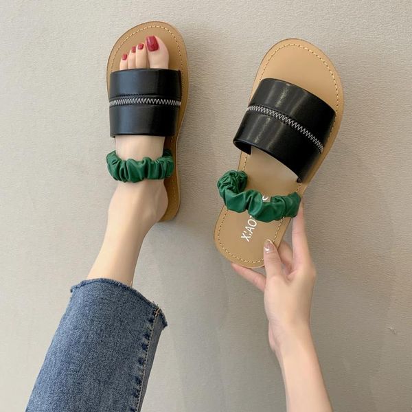 sandals casual women 2021 summer temperament one foot vacation two wear open-toed comfortable soft-soled slippers, Black
sandals casual women 2021 summer temperament one foot vacation two wear open-toed comfortable soft-soled slippers, Black