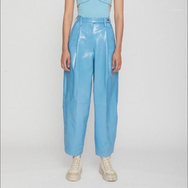 fashion brand blue glossy patent pu leather pants spring autumn female package hip quality slim harem f2627 dropship women's & capris, Black;white
fashion brand blue glossy patent pu leather pants spring autumn female package hip quality slim harem f2627 dropship women's & capris, Black;white
