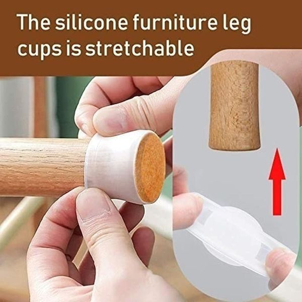 chair covers 16/24/32/40pc table leg cap pad silicon felt furniture feet protection cover non-slip floor protector home decor
chair covers 16/24/32/40pc table leg cap pad silicon felt furniture feet protection cover non-slip floor protector home decor