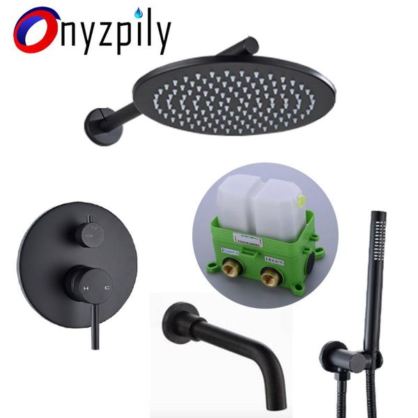bathroom shower sets 3-ways round faucets set 8" 20cm brass rainfall head single handle mixer tap wall mount concealed
bathroom shower sets 3-ways round faucets set 8" 20cm brass rainfall head single handle mixer tap wall mount concealed