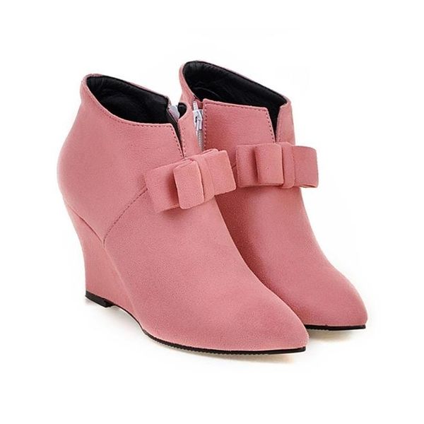 size 33 to 43 lovely bowtie pointed wee shoes ankle booties luxury designer women boots, Black
size 33 to 43 lovely bowtie pointed wee shoes ankle booties luxury designer women boots, Black