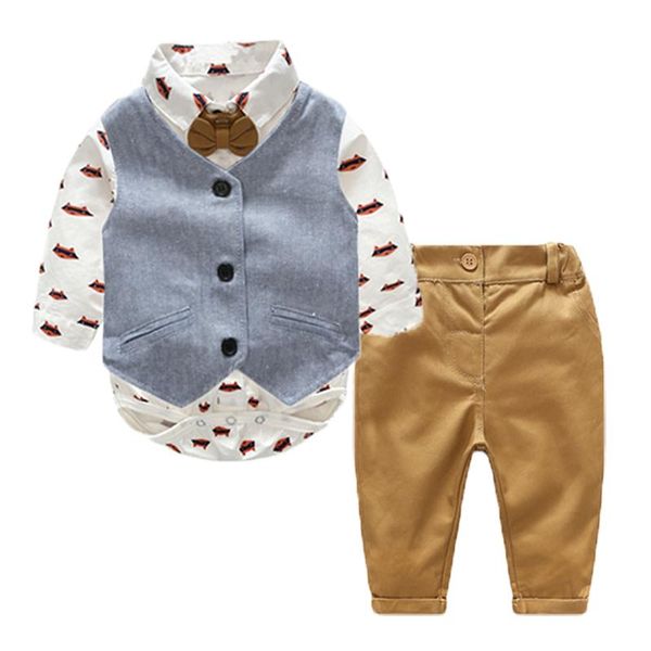 clothing sets baby boy set for born cotton gentleman formal birthday outfit vest + romper pants with bow 3 6 9 12 18 24 mouthes, White
clothing sets baby boy set for born cotton gentleman formal birthday outfit vest + romper pants with bow 3 6 9 12 18 24 mouthes, White