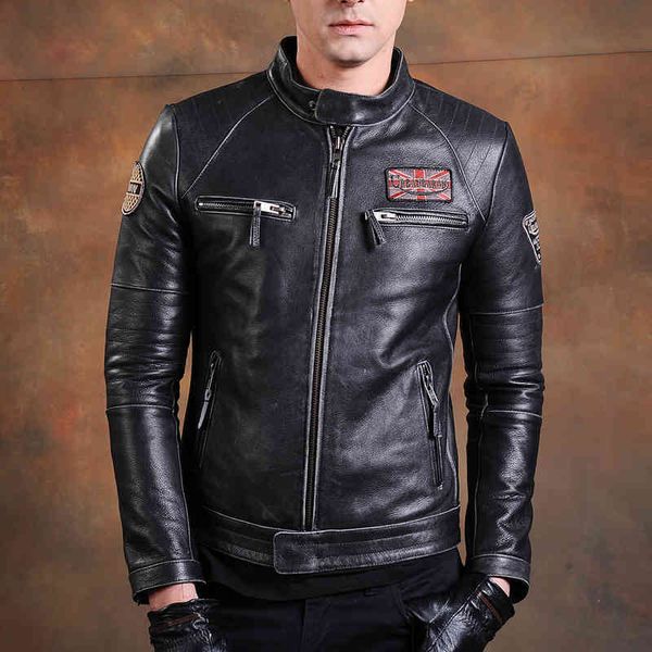 men's leather & faux legitimate leather jacket of male quality, legitimate vintage style, 100% natural with, Black
men's leather & faux legitimate leather jacket of male quality, legitimate vintage style, 100% natural with, Black