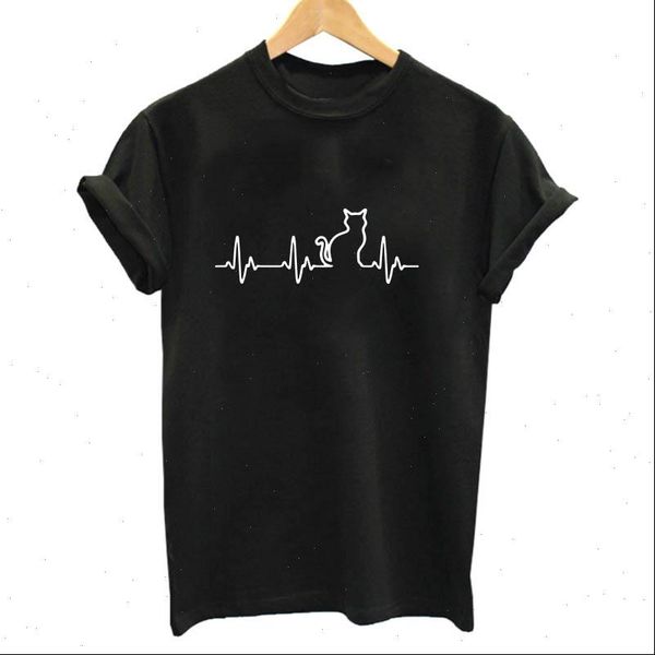 heart beat graphic harajuku cotton womens cat print casual short sleeve female o neck loose kawaii, White
heart beat graphic harajuku cotton womens cat print casual short sleeve female o neck loose kawaii, White