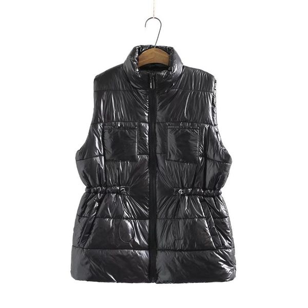 women's vests plus size black turn-down collar pocket slim waist women warm vest coats 2021 fashion winter ladies waistcoat female 6xl, Black;white
women's vests plus size black turn-down collar pocket slim waist women warm vest coats 2021 fashion winter ladies waistcoat female 6xl, Black;white