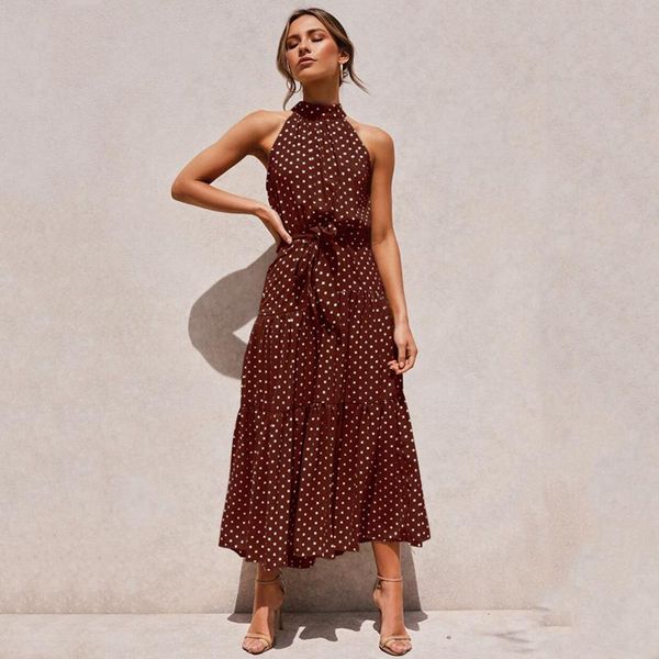 zoulv 2021 summer long dress polka dot casual dresses elegant halter strapless sundress vacation clothes for women, Black;gray
zoulv 2021 summer long dress polka dot casual dresses elegant halter strapless sundress vacation clothes for women, Black;gray