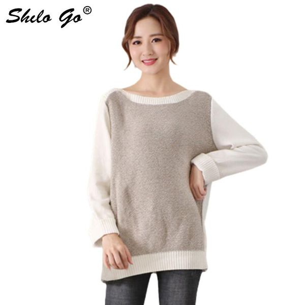women's sweaters 100% cotton shoulder off sweater women spring plus size casual long sleeve streetwear patchwork pullover jumper, White;black
women's sweaters 100% cotton shoulder off sweater women spring plus size casual long sleeve streetwear patchwork pullover jumper, White;black