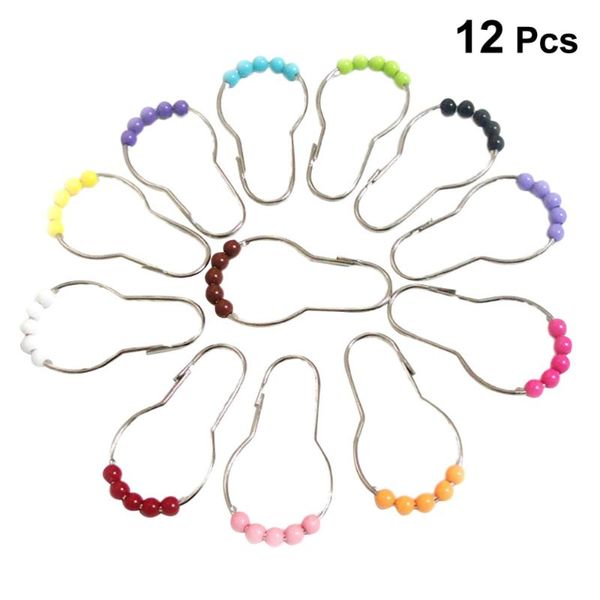 hooks & rails 12 pcs practical bath rollerball acrylic shower colorful curtain glide rings convenient home bathroom accessories (random
hooks & rails 12 pcs practical bath rollerball acrylic shower colorful curtain glide rings convenient home bathroom accessories (random