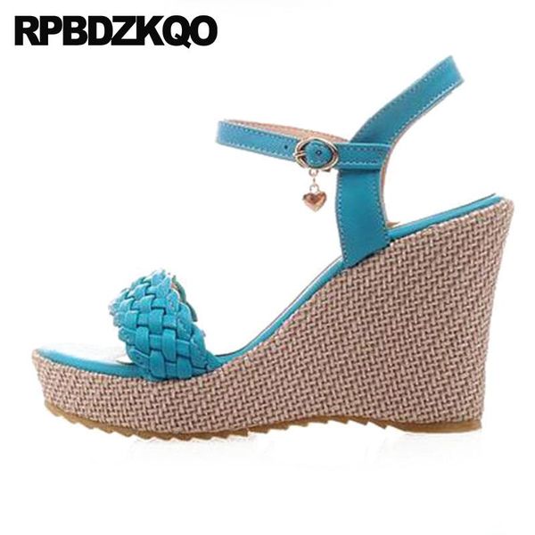 women big size platform wedge sandals summer 2021 strap shoes large slingback rope espadrilles blue comfortable designer, Black
women big size platform wedge sandals summer 2021 strap shoes large slingback rope espadrilles blue comfortable designer, Black