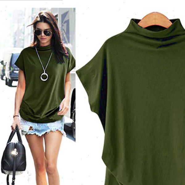 women plus size shirt summer shirts tunics korean blouses casual turtleneck loose short sleeve solid yj, White
women plus size shirt summer shirts tunics korean blouses casual turtleneck loose short sleeve solid yj, White