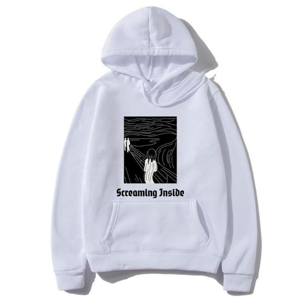 men's hoodies & sweatshirts screaming inside with scream print hoodie men women funny sweatshirt fashion creativity streetwear mens hip, Black
men's hoodies & sweatshirts screaming inside with scream print hoodie men women funny sweatshirt fashion creativity streetwear mens hip, Black