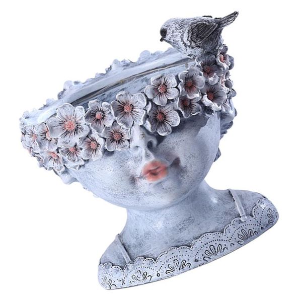 vases 1pc unique garden plants pot decorative succulent planter resin craft grey
vases 1pc unique garden plants pot decorative succulent planter resin craft grey