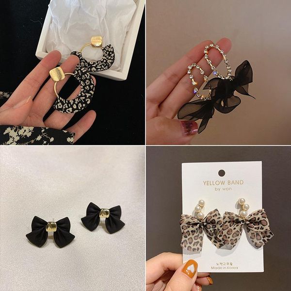 dangle & chandelier 2021 korean trendy leopard lace bow drop earrings for women fashion jewelry statement vintage pendientes, Silver
dangle & chandelier 2021 korean trendy leopard lace bow drop earrings for women fashion jewelry statement vintage pendientes, Silver