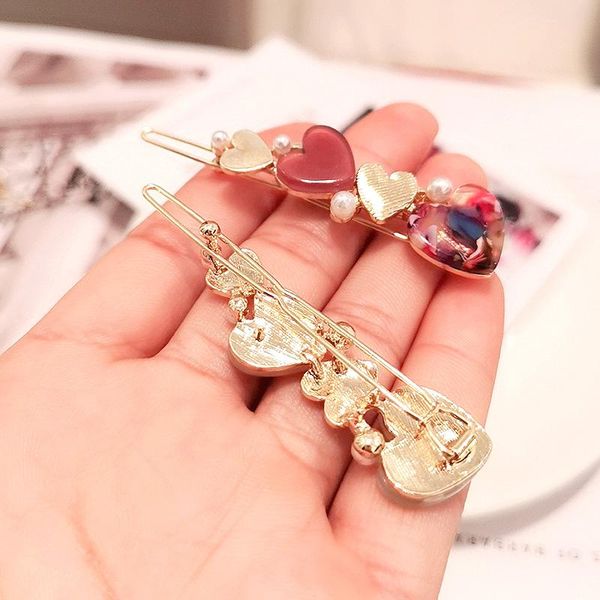 korean style acetate love shape hair clips for girls women acrylic handmade pearls hairpins barrettes classic accessories, Slivery;white
korean style acetate love shape hair clips for girls women acrylic handmade pearls hairpins barrettes classic accessories, Slivery;white
