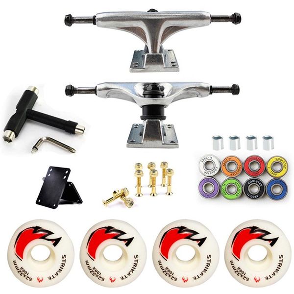 52x32mm wheels 101a aluminum alloy professional bridge skate board bracket 5in skateboard trucks skateboarding
52x32mm wheels 101a aluminum alloy professional bridge skate board bracket 5in skateboard trucks skateboarding