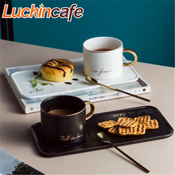 cups & saucers creative coffee cup and saucer set ceramic breakfast milk afternoon tea european simple style water cafe with handle
cups & saucers creative coffee cup and saucer set ceramic breakfast milk afternoon tea european simple style water cafe with handle