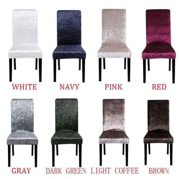shiny velvet fabric super soft chair cover universal size stretch covers seat case slipcovers for dining room
shiny velvet fabric super soft chair cover universal size stretch covers seat case slipcovers for dining room