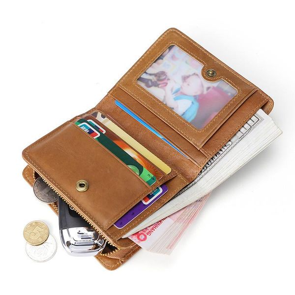 genuine leather men wallet high capacity short thin retro multifunction casual purse business carteras coin pouch da50qb wallets, Red;black
genuine leather men wallet high capacity short thin retro multifunction casual purse business carteras coin pouch da50qb wallets, Red;black