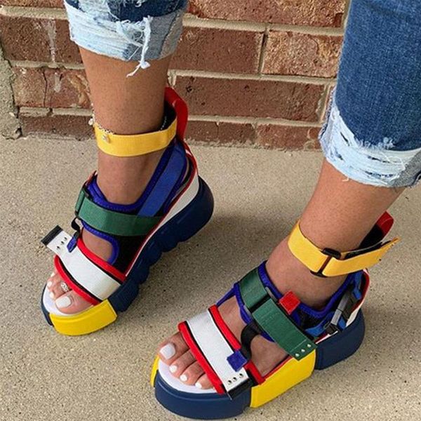 sandals women 2021 woman platform wedge summer ladies hook loops women's gladiator high heels female beach shoes plus size 35-44, Black
sandals women 2021 woman platform wedge summer ladies hook loops women's gladiator high heels female beach shoes plus size 35-44, Black