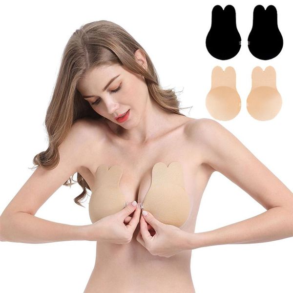 bras silicone bra invisible push up underwear strapless stealth adhesive backless breast enhancer for women nipple cover, Red;black 
bras silicone bra invisible push up underwear strapless stealth adhesive backless breast enhancer for women nipple cover, Red;black