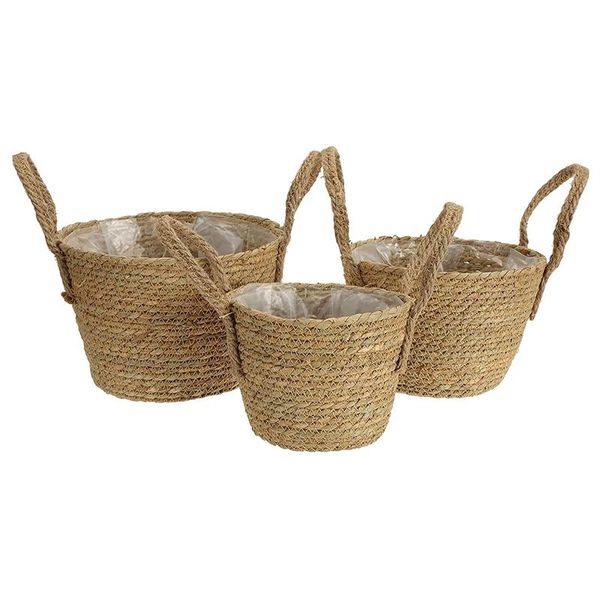 other garden supplies 3 pack planter basket with handles,flower pots cover & plant containers for plant, flower in indoor or outdoor
other garden supplies 3 pack planter basket with handles,flower pots cover & plant containers for plant, flower in indoor or outdoor