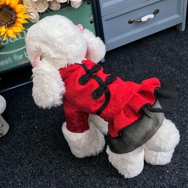 dog apparel chinese style tang suit dress small female puppy pet warm clothes cute festival outfit /
dog apparel chinese style tang suit dress small female puppy pet warm clothes cute festival outfit /